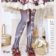 Star And Moon Curtain Lolita Style Tights by Roji Roji (RJ09)
